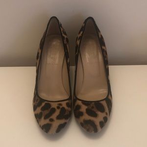 J. Crew Cheetah Wedges